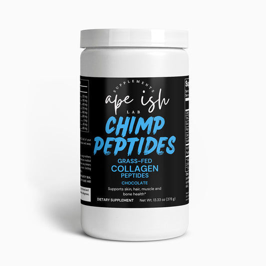 Chimp Peptides Grass-Fed Collagen Powder (Chocolate)