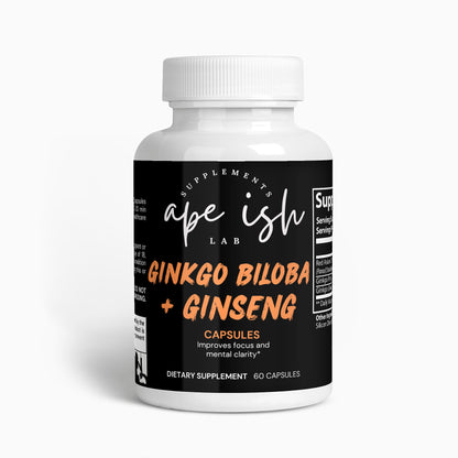 Ginkgo Biloba + Ginseng