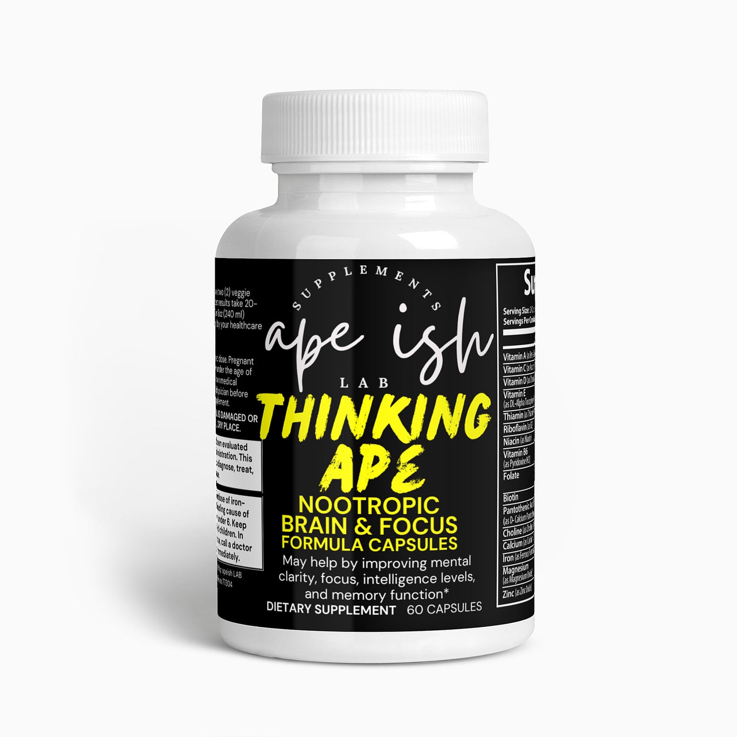 Thinking Ape - Nootropic Brain & Focus