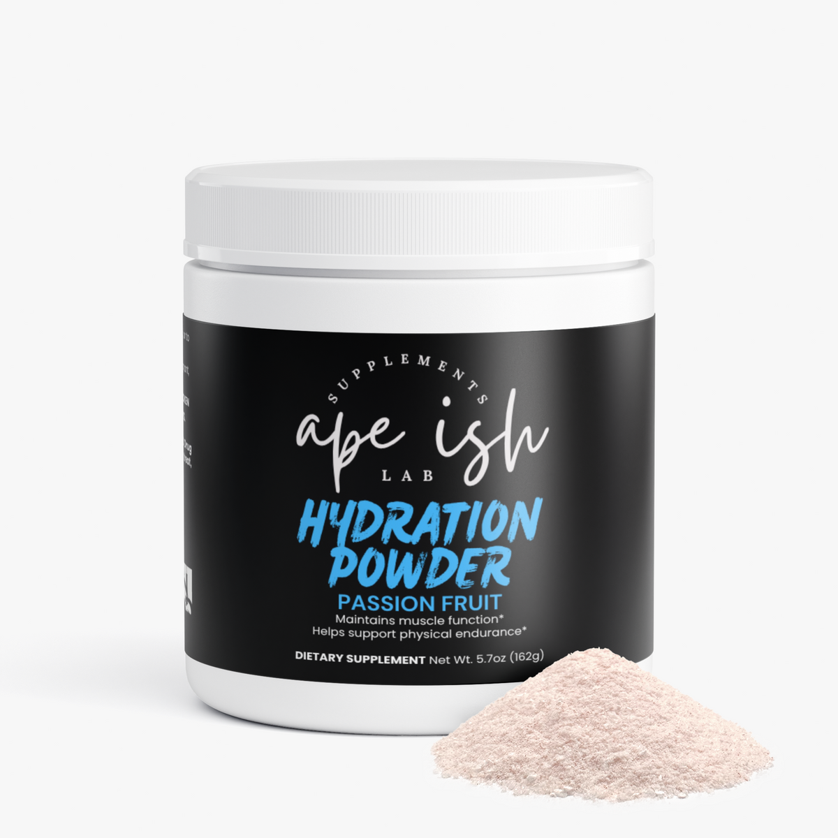 Apeish LAB Hydration Powder – Electrolytes & Daily Hydration Support – Passion Fruit Flavor – 5.78 oz