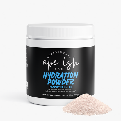 Apeish LAB Hydration Powder – Electrolytes & Daily Hydration Support – Passion Fruit Flavor – 5.78 oz