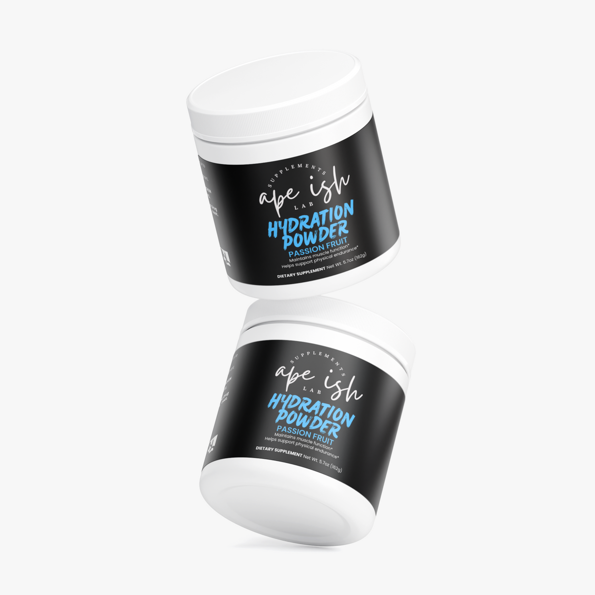 Apeish LAB Hydration Powder – Electrolytes & Daily Hydration Support – Passion Fruit Flavor – 5.78 oz