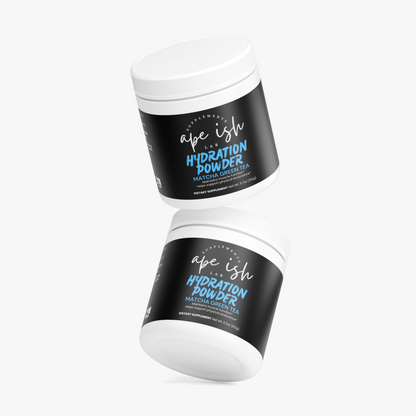Apeish LAB Hydration Powder – Electrolytes & Daily Hydration Support – Matcha Green Tea Flavor – 5.29 oz