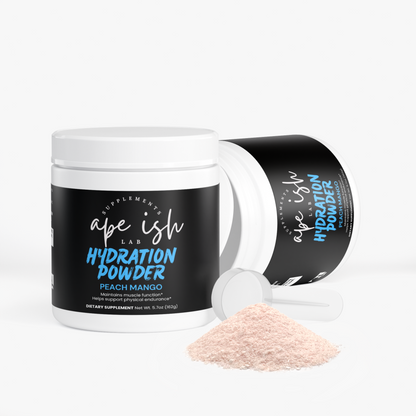 Apeish LAB Hydration Powder – Electrolytes & Daily Hydration Support – Peach Mango Flavor – 5.78 oz