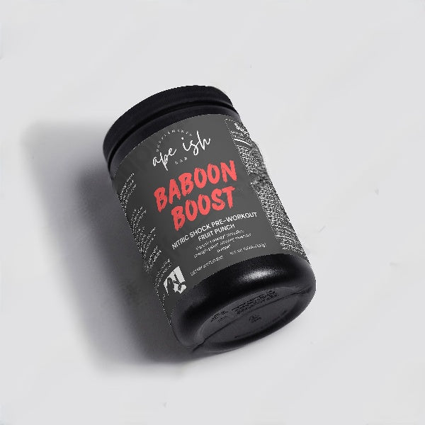 Baboom Boost - Nitric Shock Pre-Workout Powder (Fruit Punch)