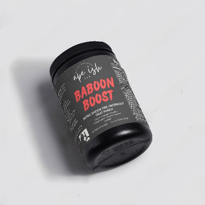 Baboom Boost - Nitric Shock Pre-Workout Powder (Fruit Punch)