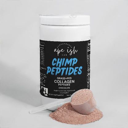 Chimp Peptides Grass-Fed Collagen Powder (Chocolate)