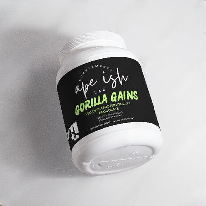 Gorilla Gains - Vegan Pea Protein Isolate (Chocolate)