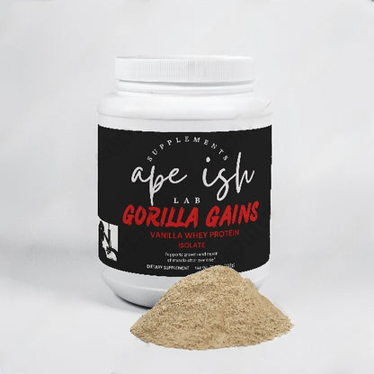 Gorilla Gains - Whey Protein Isolate (Vanilla)