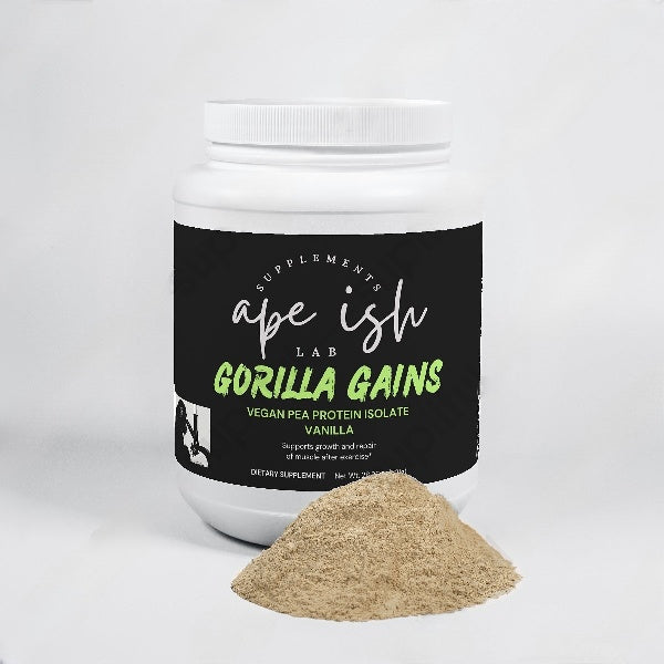 Gorilla Gains - Vegan Pea Protein Isolate (Vanilla)