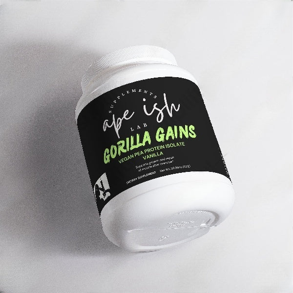 Gorilla Gains - Vegan Pea Protein Isolate (Vanilla)