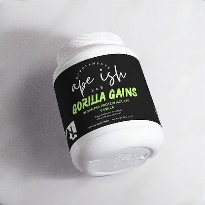 Gorilla Gains - Vegan Pea Protein Isolate (Vanilla)
