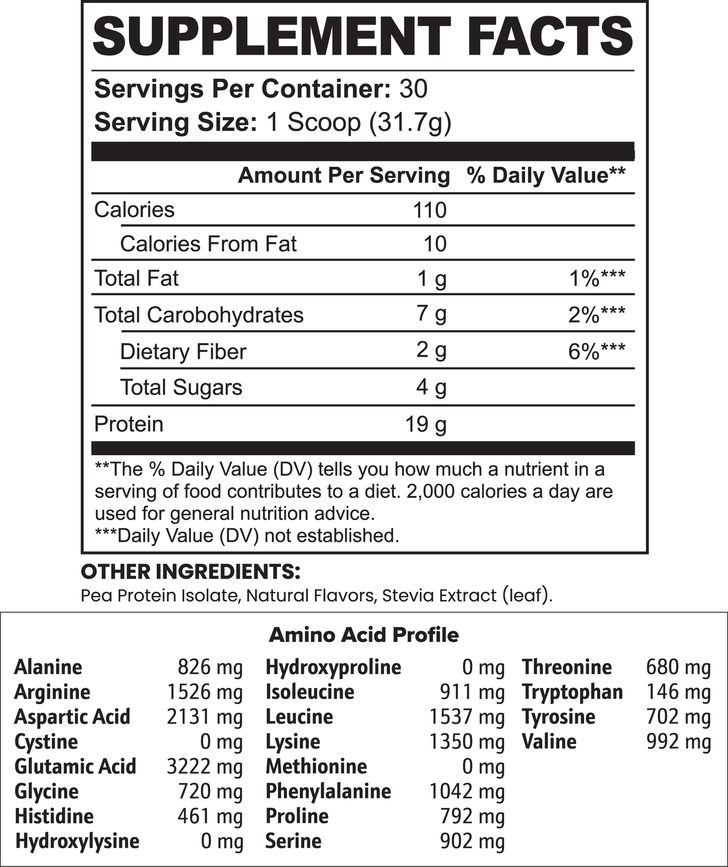 Gorilla Gains - Vegan Pea Protein Isolate (Chocolate)