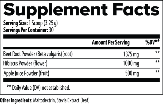 Apeish LAB Primate Beetroot Powder – Nitric Oxide & Circulation Support –  3.44 oz