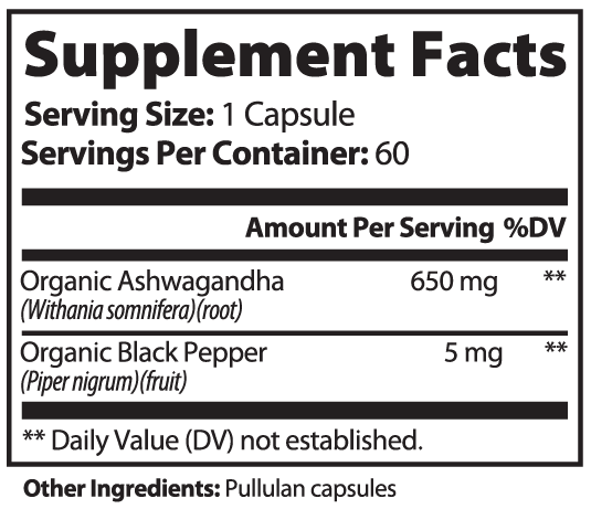 Apeish LAB Ashwagandha – Stress Support & Mood Balance – Adaptogen for Calm, Focus & Recovery – 60 Capsules